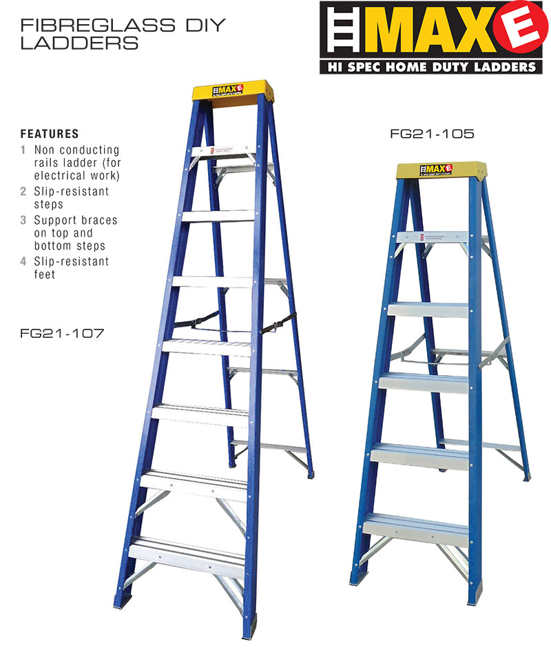 FIBREGLASS LADDERS Maxi Ladders The best range of ladders in Cape Town
