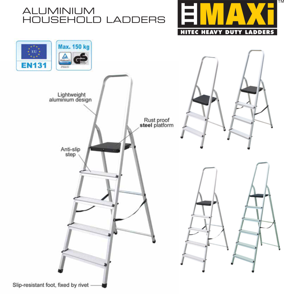 Platform Ladders Maxi Ladders Hitech Heavy Duty Ladders